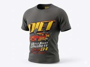 Diet Starts Monday West Loop Speedway Chicago 84 Graphic T-Shirt